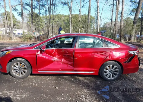 2017 Hyundai Sonata Sport from USA, damaged, VIN 5NPE34AF4HH511541